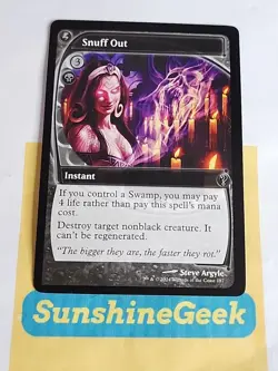Snuff Out (Future Sight) Mystery Booster 2 Regular - Image 1