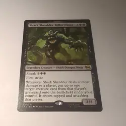 Shark Shredder, Killer Clone -Teenage Mutant Ninja Turtles -MTG - Image 1