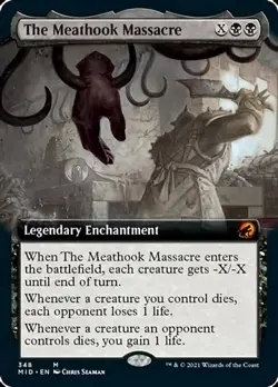 The Meathook Massacre - Foil Extended Art MID NM MTG - Image 1