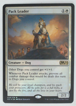 MTG Bling - Foil - Pack Leader - Core Set 2021 -i15 - Image 1
