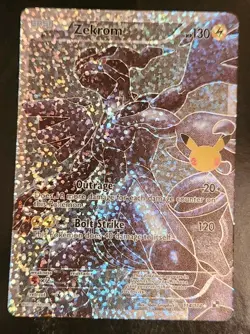 Zekrom Full Art 114/114 Pokemon Celebrations NM - Image 1