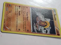 Stunfisk 83/113 LP - Yuka Morii Clay Art -Legendary Treasures Pokemon Card - Image 2