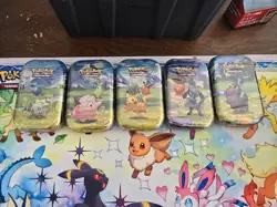 2026 Pokemon - TCG Ascended Heroes- Mini Tin - Set of 5 - In hand Sealed - Image 1