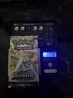 🔥1x 22.50 Gram🔥 Prismatic Evolutions Pack! Sealed! PRE S&V Pokemon - Image 1
