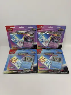 Pokemon Prismatic Evolutions Tech Sticker Collection Lot of 4 - Sealed - Image 1