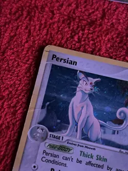 Persian 44/112 EX FireRed & LeafGreen Pokemon 2004 MP - Image 4