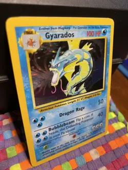 Gyarados Pokemon TCG Base Set Unlimited Holo Rare 6/102 #6 NM - Image 2