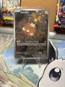 Pokemon TCG Stunfisk 202/191 Illustration Rare, Surging Sparks, NM/M Condition - Image 1