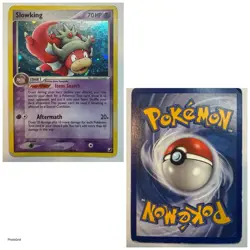 Slowking 14/115 - Unseen Forces 2005 Pokemon Reverse Holo Rare - LP - Image 1