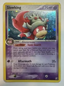 Slowking 14/115 - Unseen Forces 2005 Pokemon Reverse Holo Rare - LP - Image 2