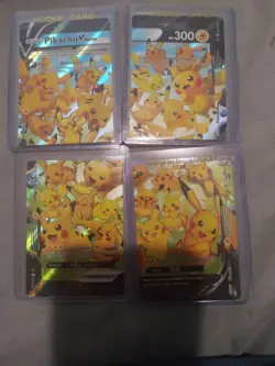 2021 Pokemon Celebrations Pikachu Ultra Premium Collection Metal #58+Vunion read - Image 3