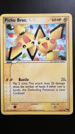 Pichu Bros. NM 016/017 POP Series 3 Promo Regular Pokemon TCG - Image 1