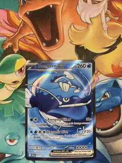 Dondozo EX 211/182 - Pokemon TCG SV Destined Rivals Ultra Rare Full Art Holo NM - Image 1