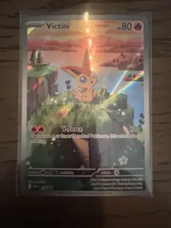 Pokemon 2025 SVP EN-SV Black Star Promo208 Victini Unova Illustration - Image 2