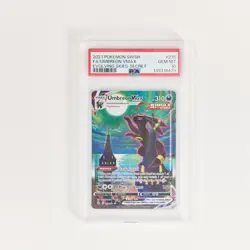 2021 Pokemon SWSH Evolving Skies #215 Umbreon VMAX Alt Secret Art PSA 10 - Image 4