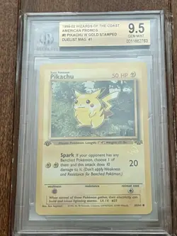Pokemon: Neo Discovery 1st Ed POLITOED & WOTC PIKACHU W Gold & Dark Gyarados Pre - Image 5