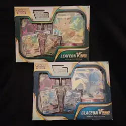 Pokemon TCG Leafeon and Glaceon VSTAR Special Collection Boxes (Set Of 2) - Image 1