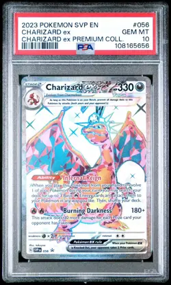 2023 POKEMON SVP EN #056 CHARIZARD EX PSA 10 - Image 1