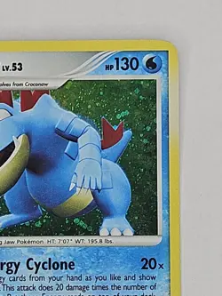 2007 Pokemon Diamond & Pearl Mysterious Treasures Feraligatr Holo 8/123 LP - Image 5