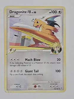 Dragonite FB 56/147 Supreme Victors Regular Non-Holo 2009 Pokemon TCG MP - Image 1