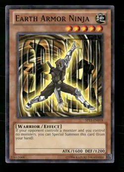 Earth Armor Ninja (Starfoil) #SP13-EN018 Yugioh Starfoil Rare - Image 1