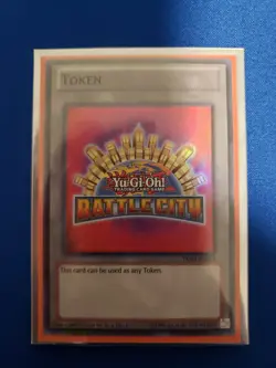 Yugioh TCG Battle City Token TKN4-EN014 Super Rare Foil NM - Image 1