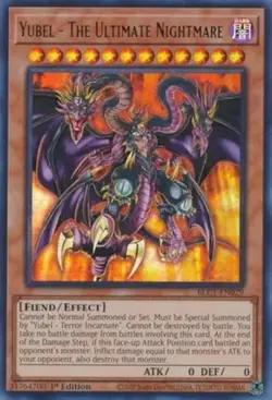 Yugioh! Yubel - The Ultimate Nightmare - BLC1-EN029 - Ultra Rare - 1st Edition N - Image 1