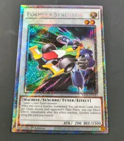 Yu-Gi-Oh! Quarter Century Stampede Formula Synchron Secret Rare Card 1st Edition - Image 1