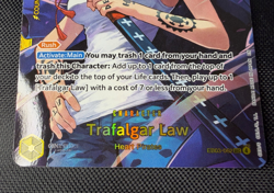 One Piece TCG Trafalgar Law EB03-062 SEC Extra Booster Heroines Edition Eng NM - Image 2