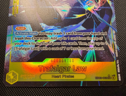 One Piece TCG Trafalgar Law Alt Art SEC EB03-062 Heroines Edition English NM - Image 2