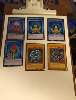 yugioh cards Lot 130 Condition Not Good - Image 1