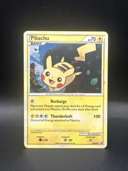 Pokemon TCG Pikachu HGSS03 Black Star Promos Holo Card - Image 1