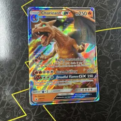 Pokemon TCG Charizard GX SM195 Detective Pikachu Promo Holo Card - Image 1