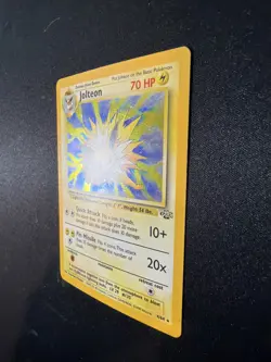 Jolteon - 4/64 - Pokemon Jungle Unlimited Holo Rare Card WOTC LP - Image 3