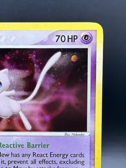 Mew 4/17 POP Series 4 Promo Pokemon Card Holo Foil Rare LP - Image 3