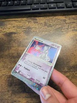 Pokemon Mewtwo EX TCG Holo Ultra Rare Card Ruby and Sapphire 101/109 MP-HP - Image 2