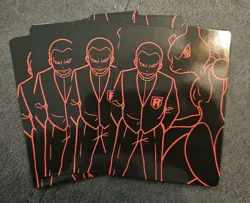 4 Card Deck Dividers Pokemon Destined Rivals Elite Trainer Box ETB Team Rocket - Image 1