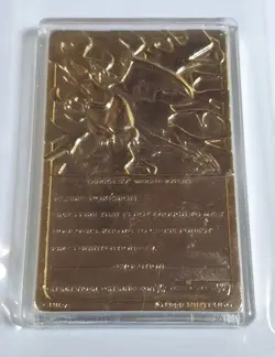 1999 Burger King Pokemon Charizard 23K Gold Card - Good Condition - Image 2