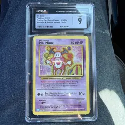 Mr Mime 013/034 - Trading Card Game Classic Collection CGC Mint 9 - Image 2