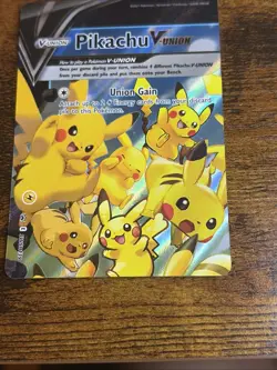 Pikachu V-Union Promo Holo SWSH: Sword & Shield Cards SWSH139 NM Celebrations - Image 2