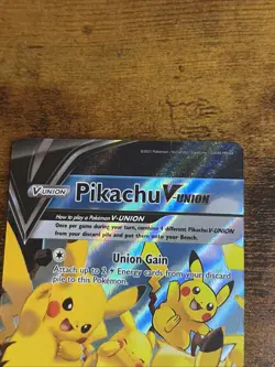 Pikachu V-Union Promo Holo SWSH: Sword & Shield Cards SWSH139 NM Celebrations - Image 3