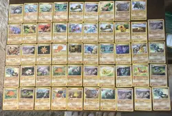 Free Shipping! Big Pokemon Lot x49 Fighting Type Cards - Image 1