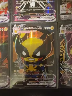 Pokemon Cosplay Poncho Pikachu Fan ART Holos 9 Cards Non Tcg Holofoil - Image 4