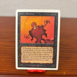 Vintage Magic the Gathering Unlimited Nether Shadow NM - Image 1