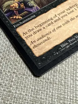 Phyrexian Arena Apocalypse 2001 MTG Black Enchantment LP - Image 2