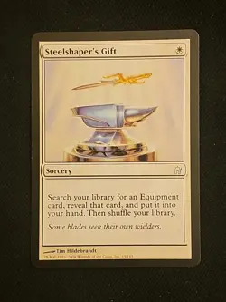 Mtg 💥💥 Steelshaper's Gift 💥💥 Fifth Dawn MT/NM Magic the Gathering - Image 1