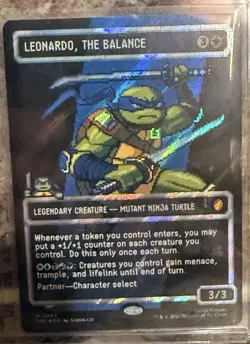 Magic: The Gathering Leonardo The Balance Surge Foil (Mythic NM 0083) - Image 1