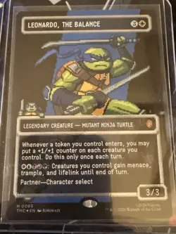 Magic: The Gathering Leonardo The Balance Surge Foil (Mythic NM 0083) - Image 2