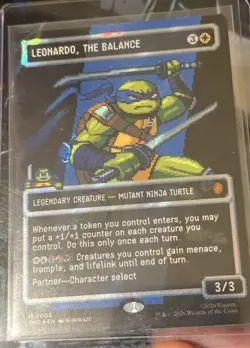 Magic: The Gathering Leonardo The Balance Surge Foil (Mythic NM 0083) - Image 3