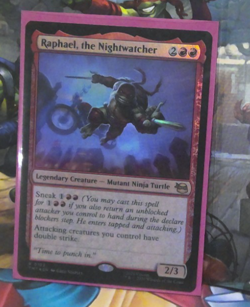 Raphael, the Nightwatcher (FOIL) - MTG: Teenage Mutant Ninja Turtles - Image 1